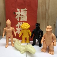 M1号 2000年 福袋 '74 ゴジラ メカゴジラ マタンゴ ジェットジャガー マンダ 未塗装