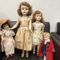 お人形　ドール　4体　セット　メーカー不明